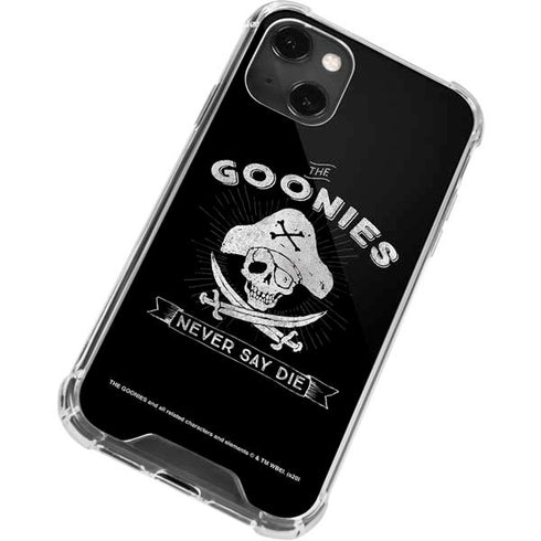 Warner Bros The Goonies (1985) Never Say Die iPhone 14 Plus Clear Case