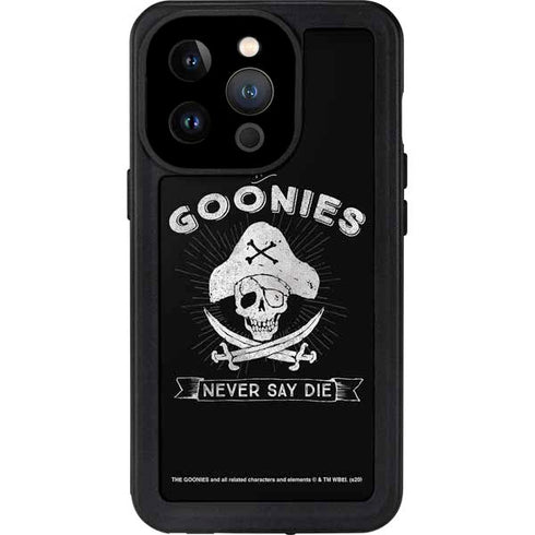 Warner Bros The Goonies (1985) Never Say Die iPhone 14 Pro Waterproof Case