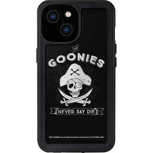 Warner Bros The Goonies (1985) Never Say Die iPhone 15 Waterproof Case
