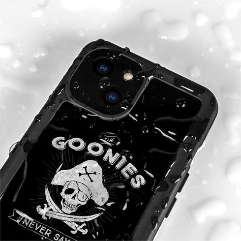 Warner Bros The Goonies (1985) Never Say Die iPhone 15 Waterproof Case