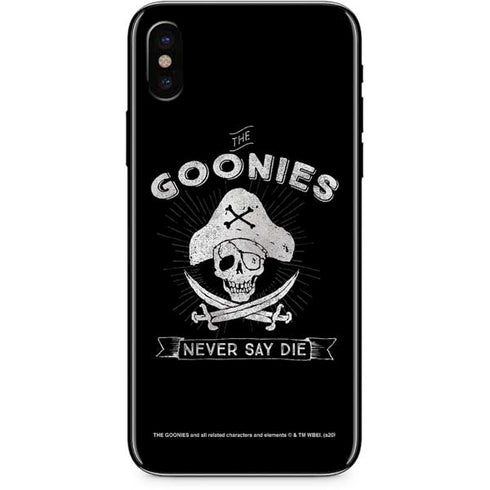 Warner Bros The Goonies (1985) Never Say Die iPhone X Skin