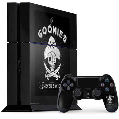 Warner Bros The Goonies (1985) Never Say Die PS4 Console and Controller Bundle Skin