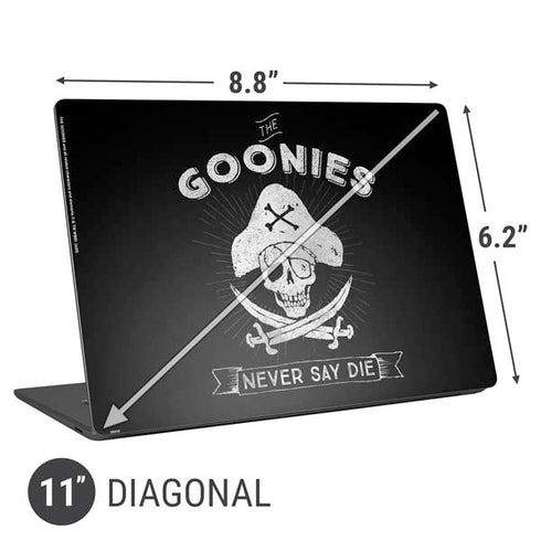 Warner Bros The Goonies (1985) Never Say Die Universal Laptop 11in (8.8 x 6.2in) Skin