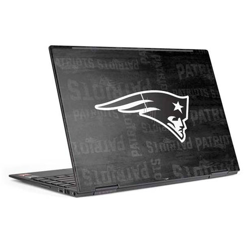 NFL New England Patriots Black & White HP Envy Skin