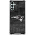 NFL New England Patriots Black & White Galaxy A13 5G Clear Case