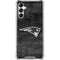 NFL New England Patriots Black & White Galaxy A14 5G Clear Case