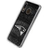 NFL New England Patriots Black & White Galaxy A20 Clear Case