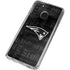 NFL New England Patriots Black & White Galaxy A21 Clear Case