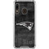 NFL New England Patriots Black & White Galaxy A30 Clear Case