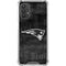 NFL New England Patriots Black & White Galaxy A32 5G Clear Case