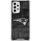 NFL New England Patriots Black & White Galaxy A33 5G Clear Case