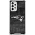 NFL New England Patriots Black & White Galaxy A33 5G Clear Case