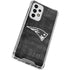 NFL New England Patriots Black & White Galaxy A33 5G Clear Case