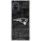 NFL New England Patriots Black & White Galaxy A51 5G Clear Case