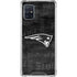 NFL New England Patriots Black & White Galaxy A51 5G Clear Case