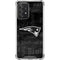 NFL New England Patriots Black & White Galaxy A52 5G Clear Case
