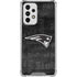 NFL New England Patriots Black & White Galaxy A53 5G Clear Case