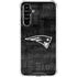 NFL New England Patriots Black & White Galaxy A54 5G Clear Case