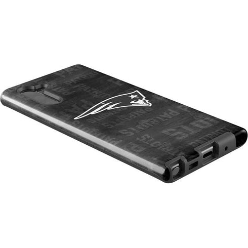 NFL New England Patriots Black & White Galaxy Note 10 Pro Case