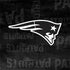 NFL New England Patriots Black & White Galaxy Note 8 Skin