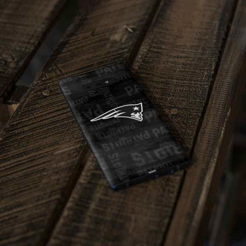 NFL New England Patriots Black & White Galaxy Note 9 Skin