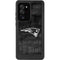 NFL New England Patriots Black & White Galaxy Note20 Ultra 5G Waterproof Case