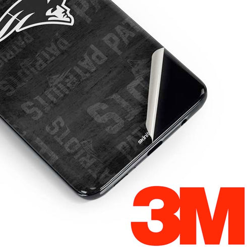 NFL New England Patriots Black & White Galaxy S10 Plus Skin
