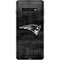 NFL New England Patriots Black & White Galaxy S10 Skin