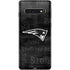 NFL New England Patriots Black & White Galaxy S10 Skin