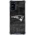 NFL New England Patriots Black & White Galaxy S20 FE Clear Case