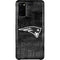 NFL New England Patriots Black & White Galaxy S20 Lite Case