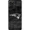 NFL New England Patriots Black & White Galaxy S20 Plus Skin
