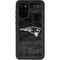 NFL New England Patriots Black & White Galaxy S20 Plus Waterproof Case