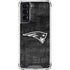 NFL New England Patriots Black & White Galaxy S21 5G Clear Case