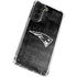 NFL New England Patriots Black & White Galaxy S21 5G Clear Case