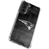 NFL New England Patriots Black & White Galaxy S21 Plus 5G Clear Case