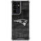 NFL New England Patriots Black & White Galaxy S21 Ultra 5G Clear Case