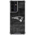 NFL New England Patriots Black & White Galaxy S21 Ultra 5G Clear Case