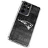 NFL New England Patriots Black & White Galaxy S21 Ultra 5G Clear Case
