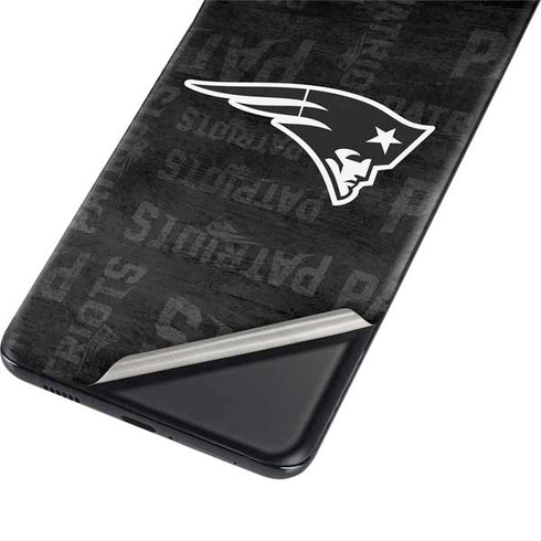 NFL New England Patriots Black & White Galaxy S21 Ultra 5G Skin