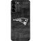 NFL New England Patriots Black & White Galaxy S22 Plus Skin