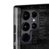 NFL New England Patriots Black & White Galaxy S22 Ultra Pro Case