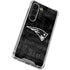 NFL New England Patriots Black & White Galaxy S23 Clear Case