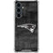 NFL New England Patriots Black & White Galaxy S23 FE Clear Case