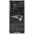 NFL New England Patriots Black & White Galaxy S23 FE Clear Case
