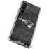 NFL New England Patriots Black & White Galaxy S23 FE Clear Case