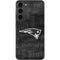 NFL New England Patriots Black & White Galaxy S23 Plus Skin