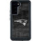 NFL New England Patriots Black & White Galaxy S23 Plus Waterproof Case
