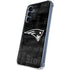 NFL New England Patriots Black & White Galaxy S24 Clear Case