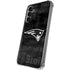 NFL New England Patriots Black & White Galaxy S24 Plus Clear Case